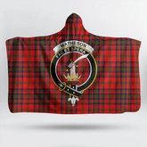 MacIntyre Ancient Tartan Crest Hooded Blanket
