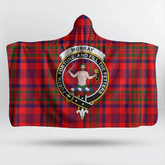 MacLaren Modern Tartan Crest Hooded Blanket