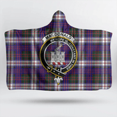 MacDonald Dress Modern Tartan Crest Hooded Blanket