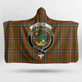 MacThomas Ancient Tartan Crest Hooded Blanket
