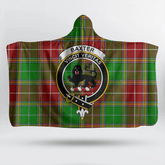 Baxter Tartan Crest Hooded Blanket