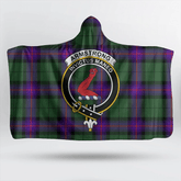 Armstrong Modern Tartan Crest Hooded Blanket