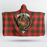Rose Hunting Ancient Tartan Crest Hooded Blanket