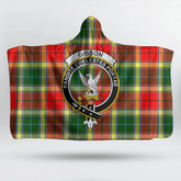 Gibbs Tartan Crest Hooded Blanket