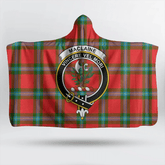 Stewart of Appin Hunting Modern Tartan Crest Hooded Blanket