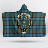Fergusson Ancient Tartan Crest Hooded Blanket
