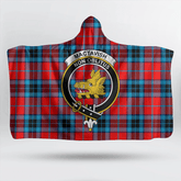 MacGill Modern Tartan Crest Hooded Blanket