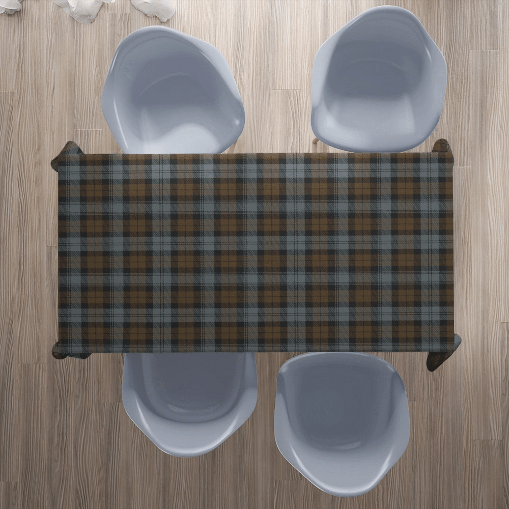 BlackWatch Weathered Tartan Plaid Tablecloth