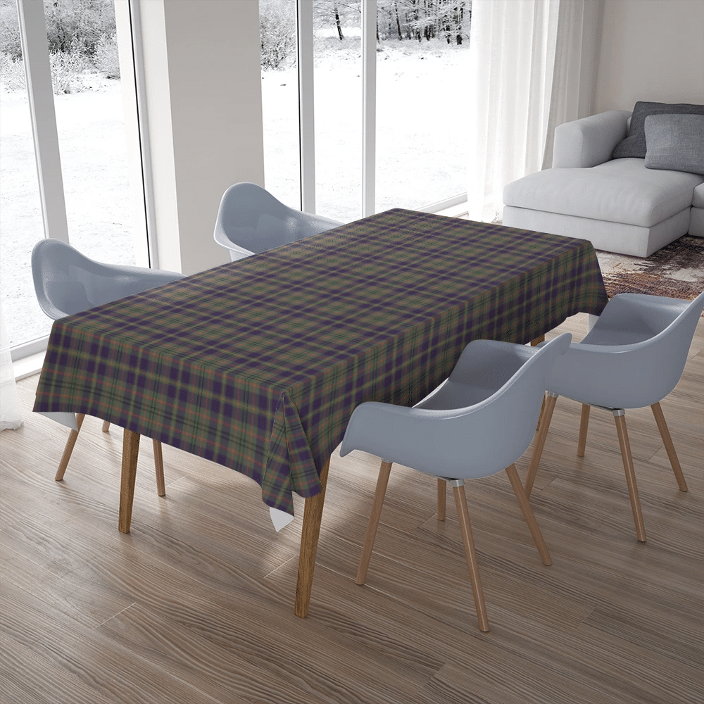 Taylor Weathered Tartan Plaid Tablecloth