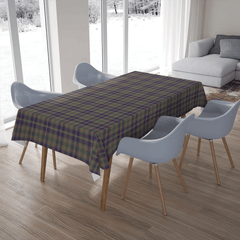 Taylor Weathered Tartan Plaid Tablecloth