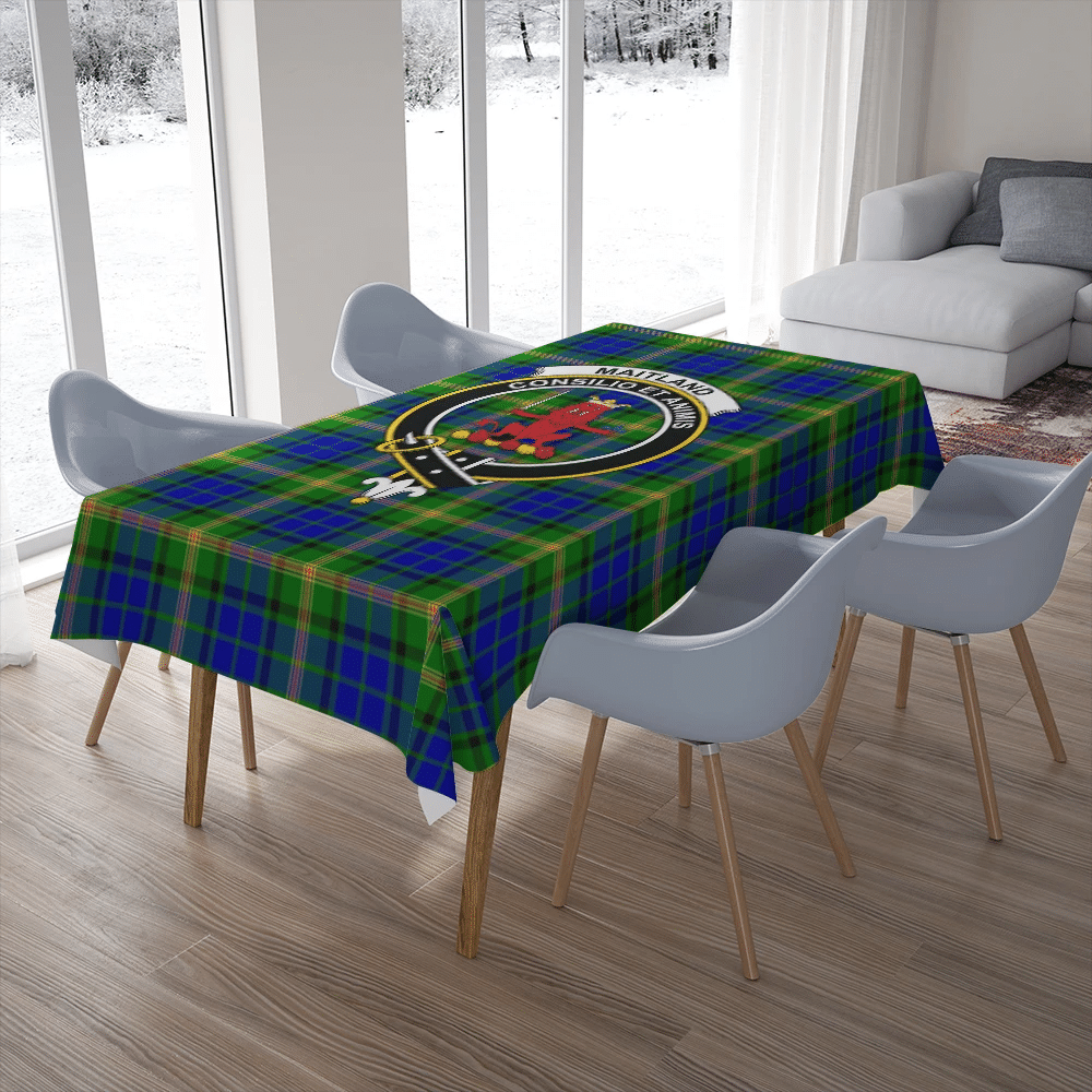 Maitland Tartan Crest Tablecloth