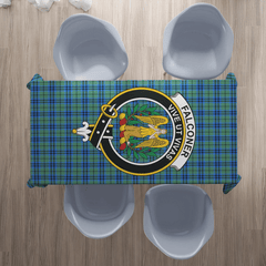 Falconer Tartan Crest Tablecloth