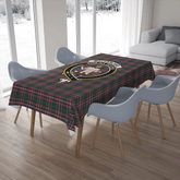 MacFarlane Hunting Modern Tartan Crest Tablecloth