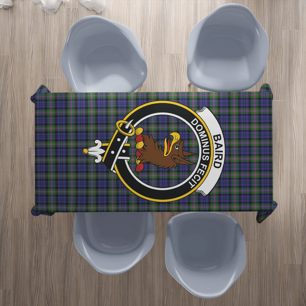 Baird Modern Tartan Crest Tablecloth