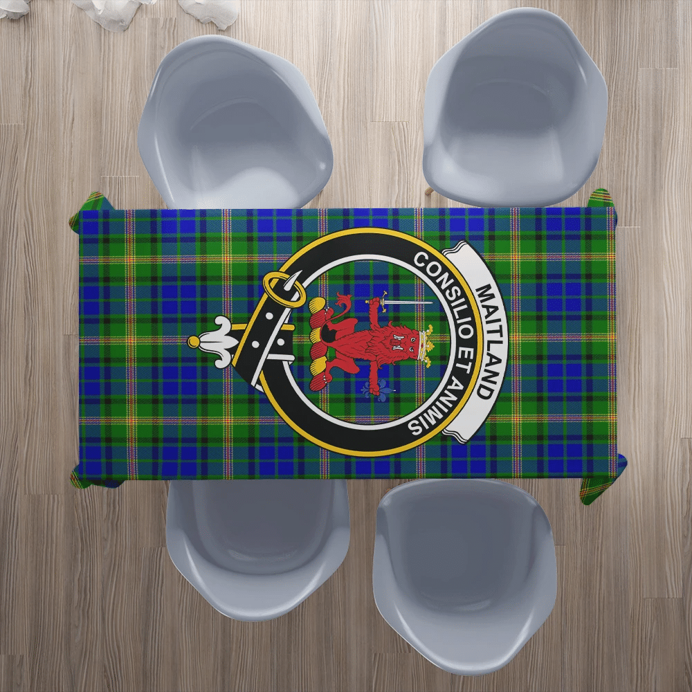 Maitland Tartan Crest Tablecloth