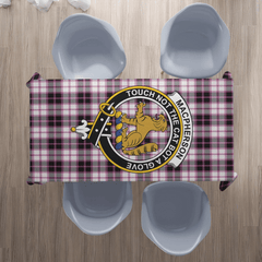 MacPherson Hunting Modern Tartan Crest Tablecloth