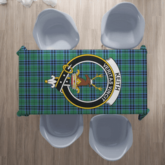 Keith Ancient Tartan Crest Tablecloth