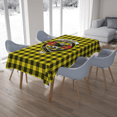 MacLeod of Lewis Modern Tartan Crest Tablecloth
