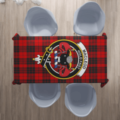 MacLeod of Raasay Tartan Crest Tablecloth