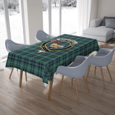 MacDonald of the Isles Hunting Ancient Tartan Crest Tablecloth