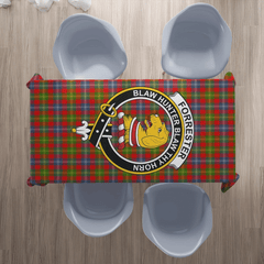Forrester Tartan Crest Tablecloth