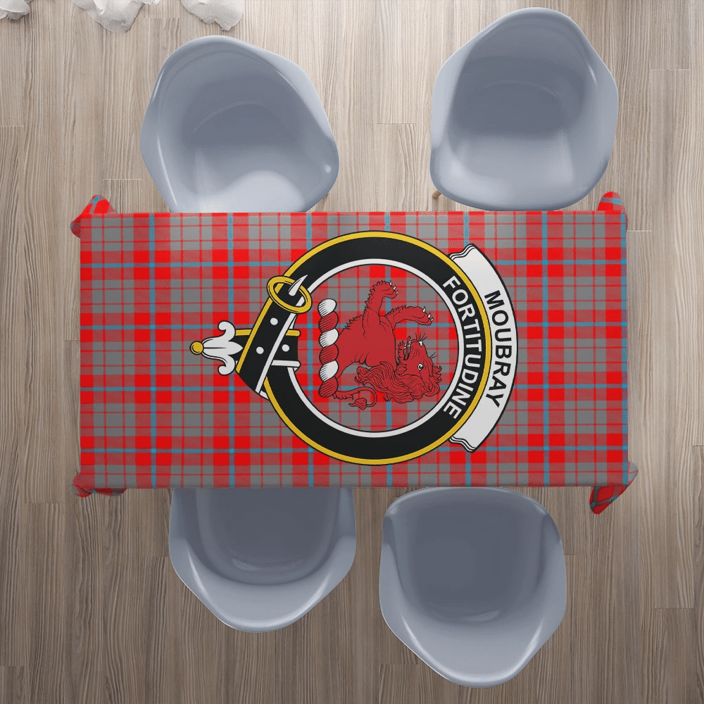 Moubray Tartan Crest Tablecloth