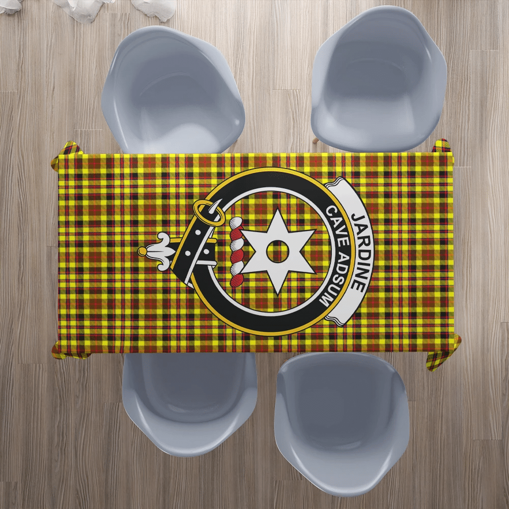 Jardine Tartan Crest Tablecloth