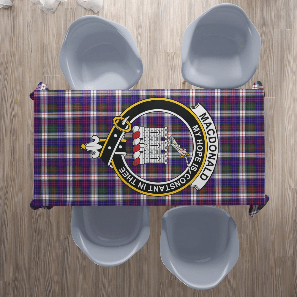 MacDonald Dress Modern Tartan Crest Tablecloth