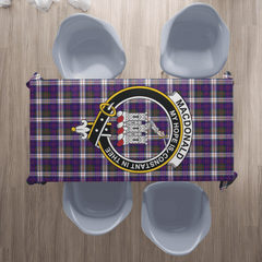 MacDonald Dress Modern Tartan Crest Tablecloth