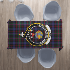 Nairn Tartan Crest Tablecloth