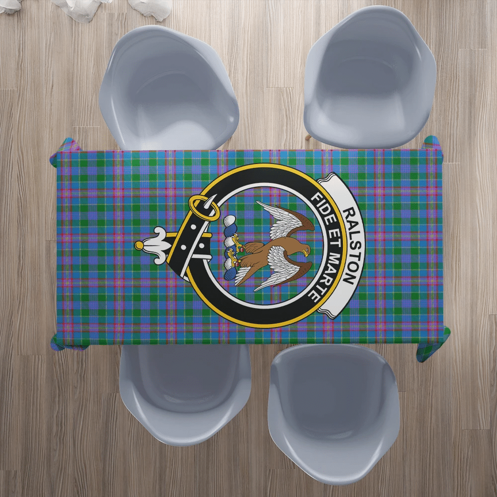Ralston Tartan Crest Tablecloth