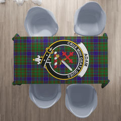 Adam Tartan Crest Tablecloth