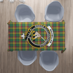 MacMillan Old Ancient Tartan Crest Tablecloth