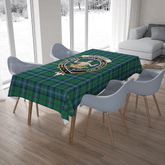 Urquhart Ancient Tartan Crest Tablecloth