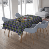 MacDonald Ancient Tartan Crest Tablecloth