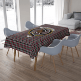 Borthwick Ancient Tartan Crest Tablecloth