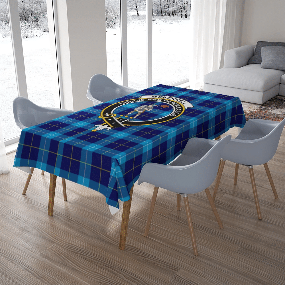 McKerrell Tartan Crest Tablecloth