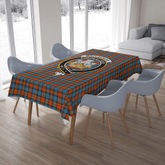 MacLachlan Ancient Tartan Crest Tablecloth