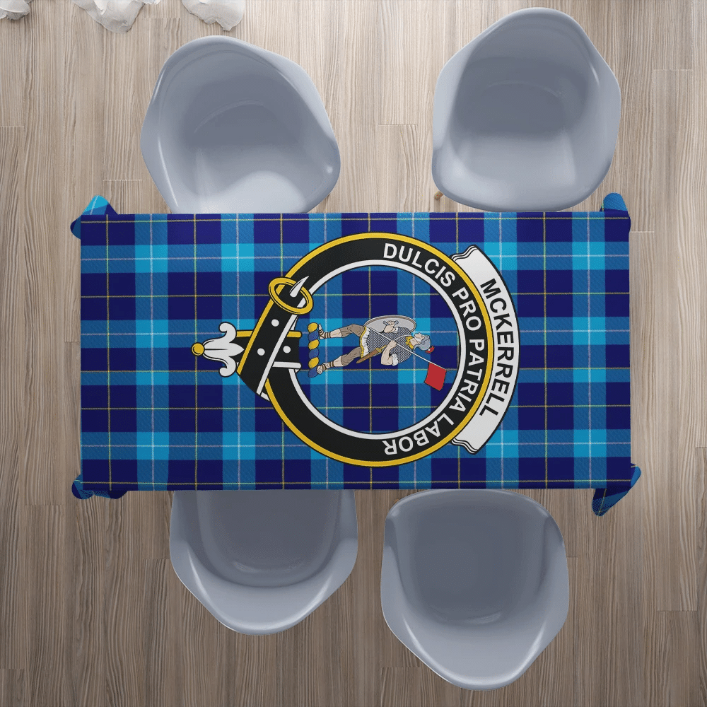 McKerrell Tartan Crest Tablecloth