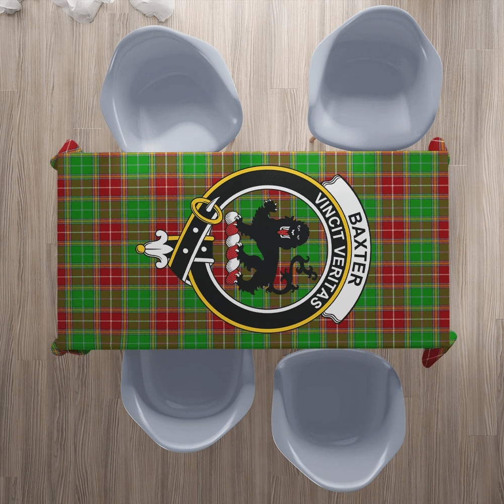 Baxter Tartan Crest Tablecloth
