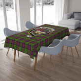 MacDonald of Clanranald Tartan Crest Tablecloth