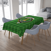 Galloway District Tartan Crest Tablecloth