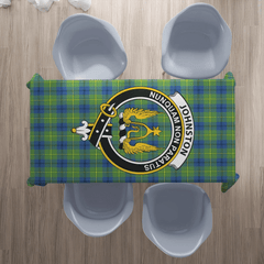 Johnston Ancient Tartan Crest Tablecloth