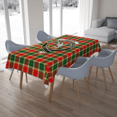 Gibbs Tartan Crest Tablecloth