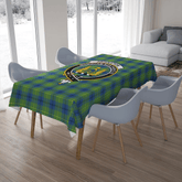 Johnston Ancient Tartan Crest Tablecloth