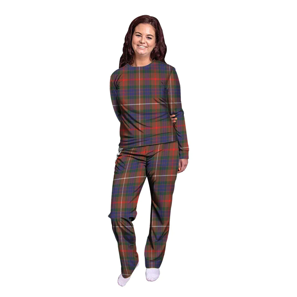 Fraser Hunting Modern Tartan Plaid Pyjama Family Set