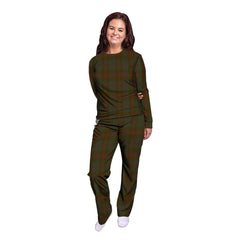 Gray Tartan Plaid Pyjama Family Set