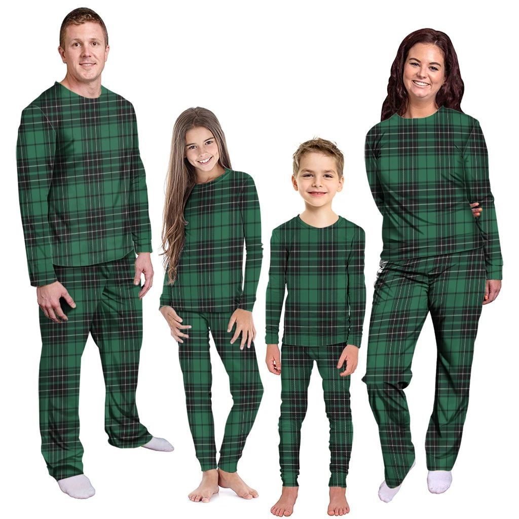 MacLean Hunting Ancient Tartan Plaid Pyjama Family Set