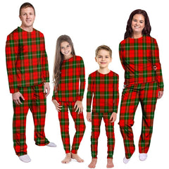 Lennox Modern Tartan Plaid Pyjama Family Set