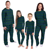Campbell Ancient 02 Tartan Plaid Pyjama Family Set